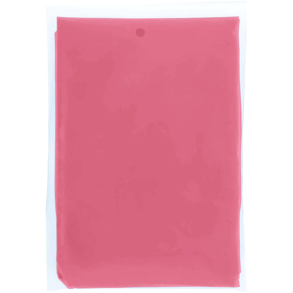 Ziva disposable rain poncho with storage pouch