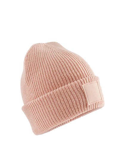 Beechfield - Kids Deep Cuffed Tonal Patch Beanie