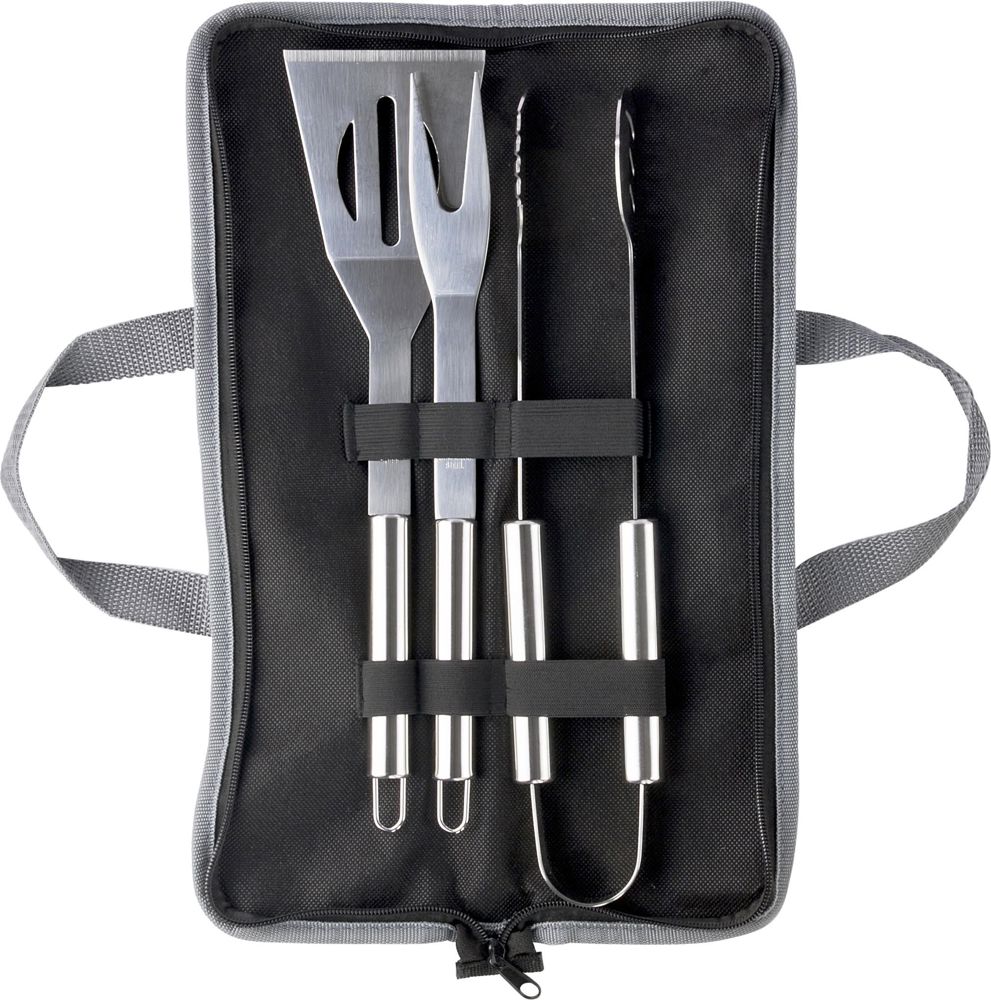 Barbecue set Priscilla | Stainless steel | 3 pcs