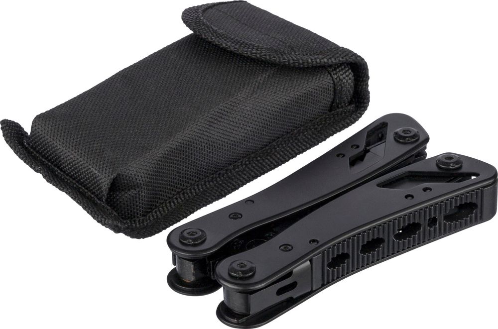 Black aluminium multitool Ariane