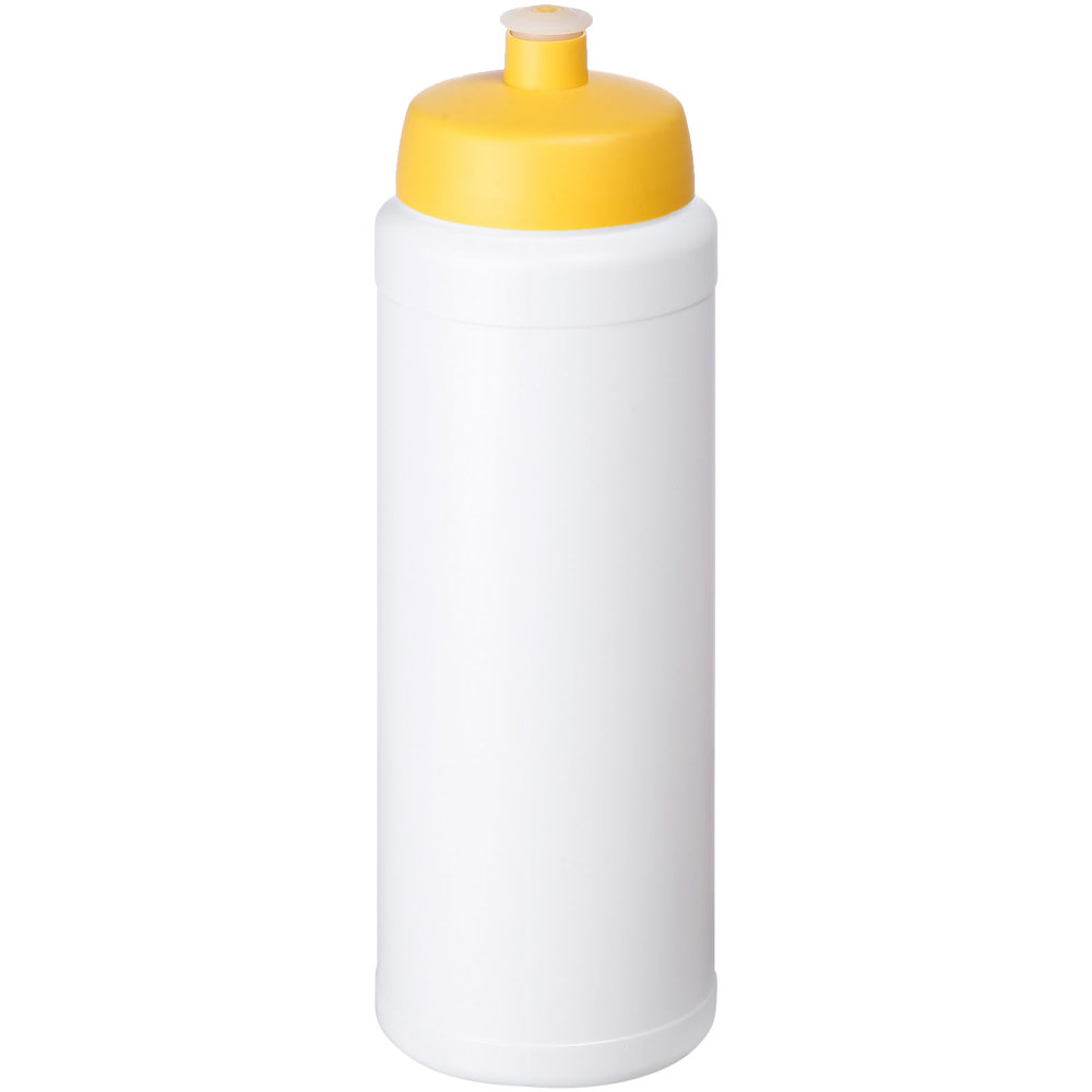 Baseline® Plus 750 ml bottle with sports lid - White, Yellow