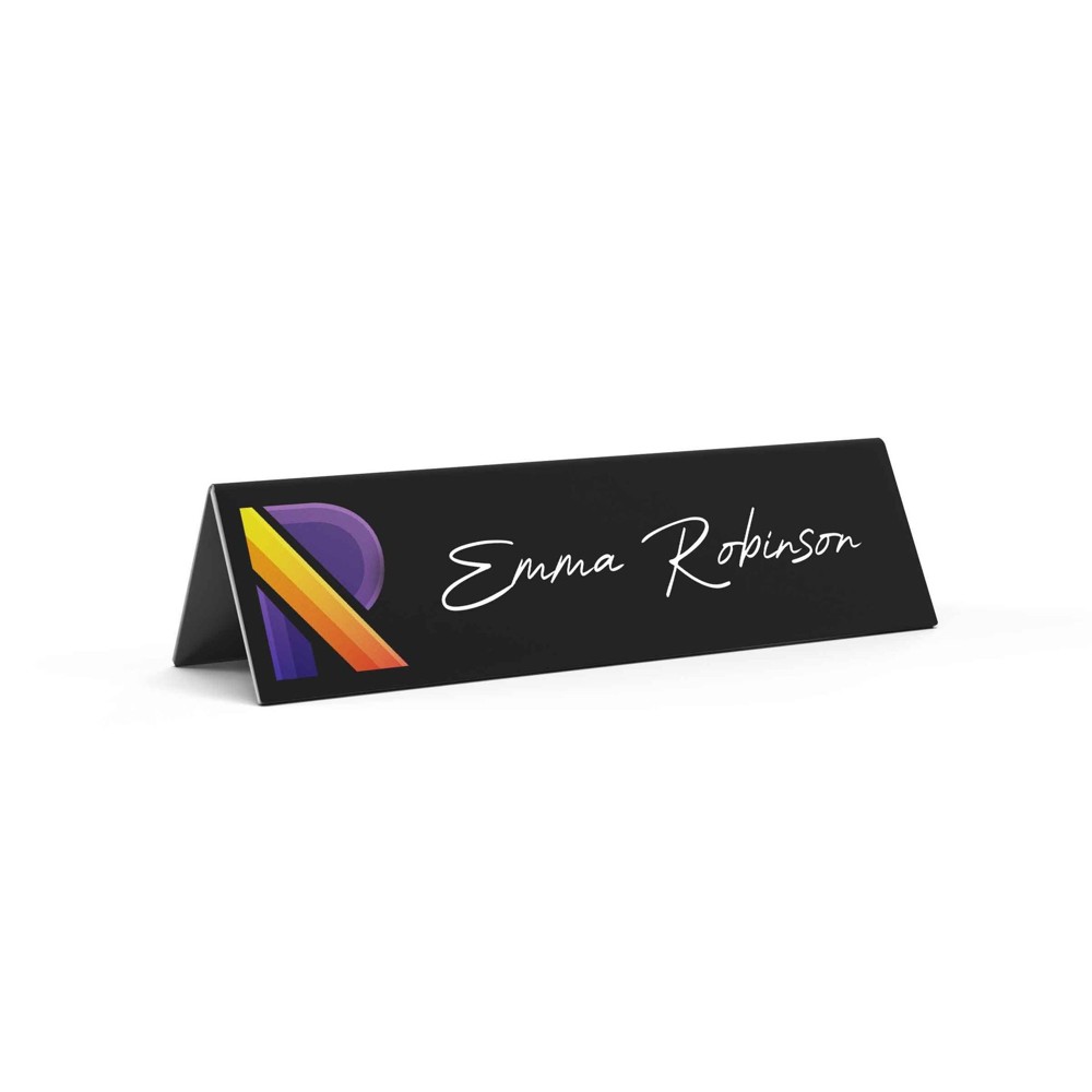 Table Name Plate- Chalkboard