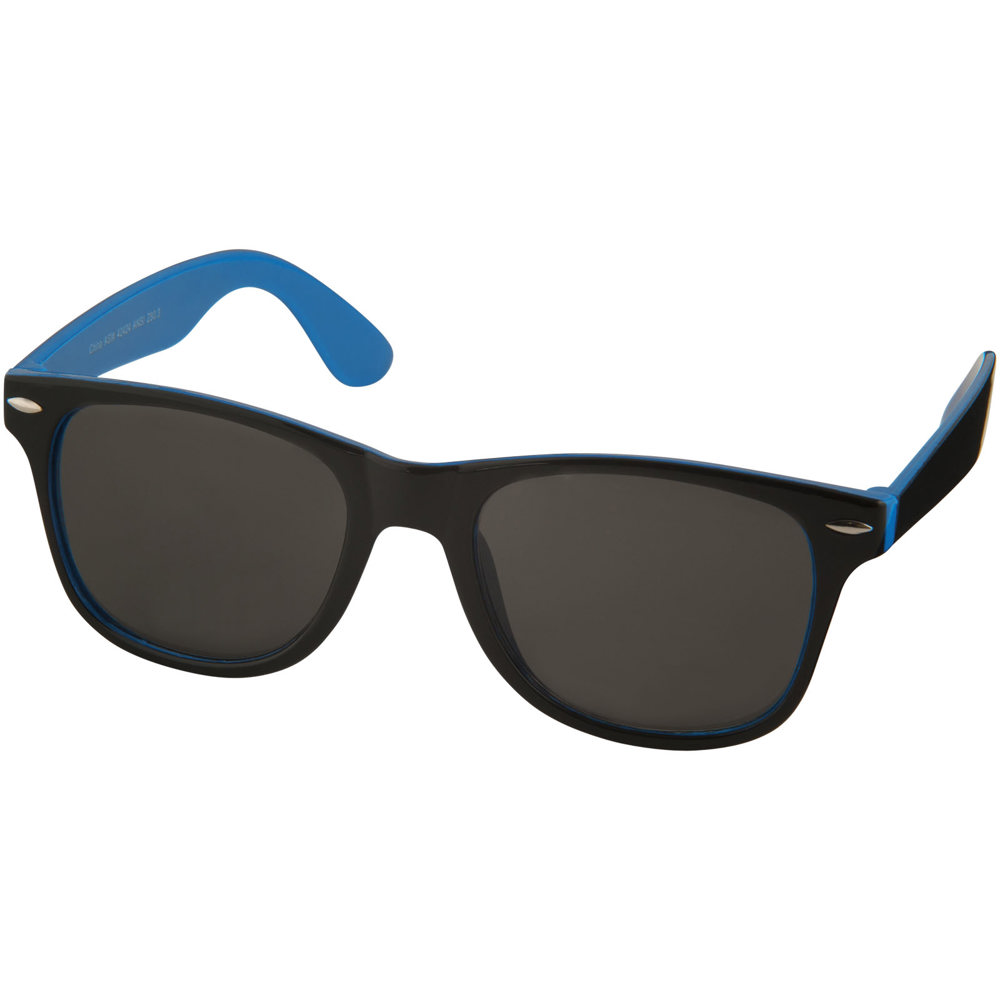 Sun Ray sunglasses with two coloured tones - Process blue, Black
