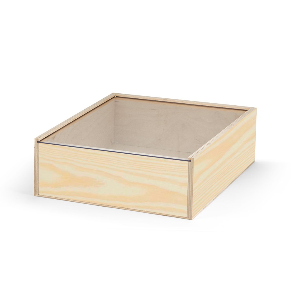 BOXIE CLEAR L. Ξύλινο κουτί
