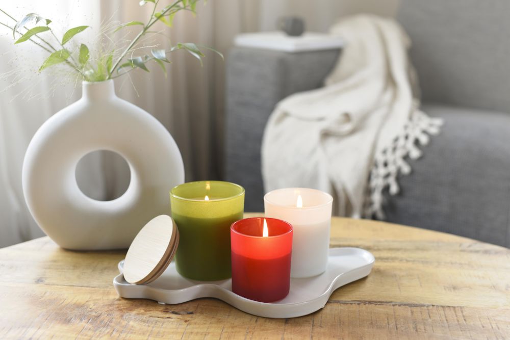 Candle Josiah | Glass with bamboo lid | Soy wax | 280 g