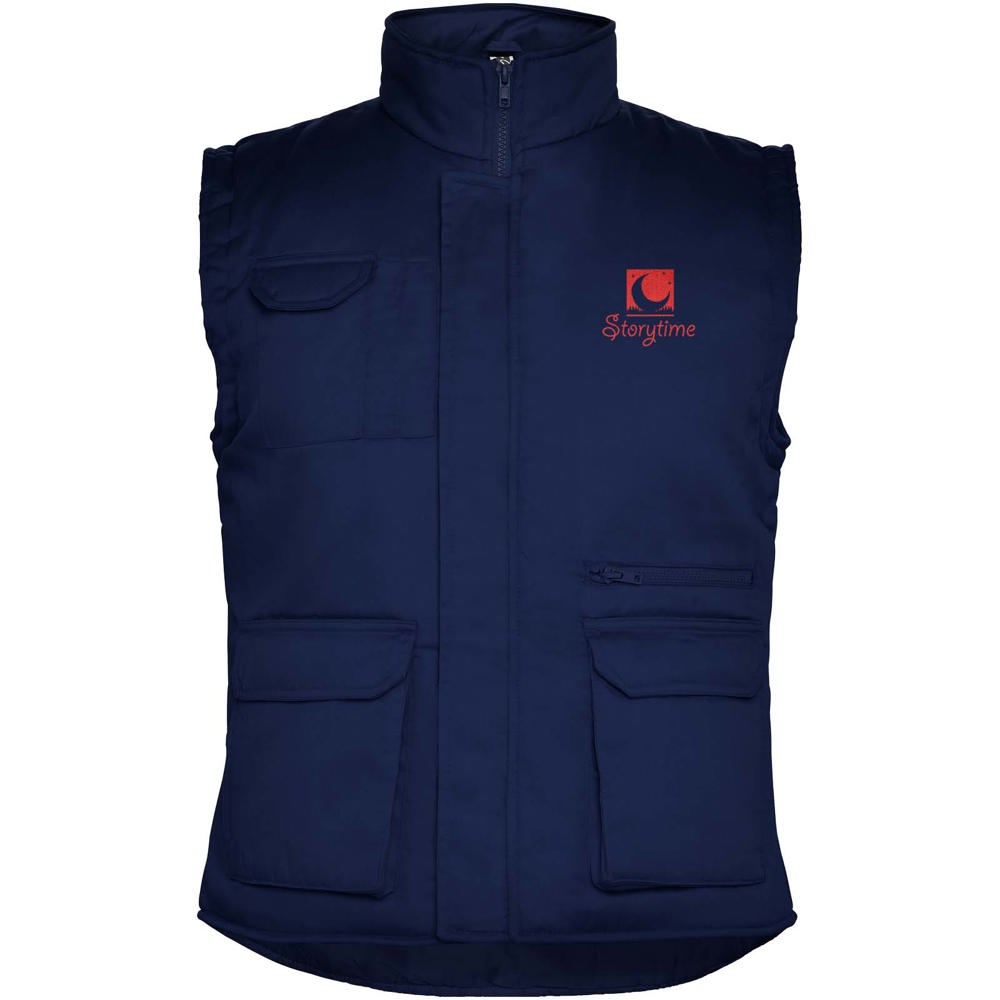 Almanzor multi-purpose workwear bodywarmer with high neck