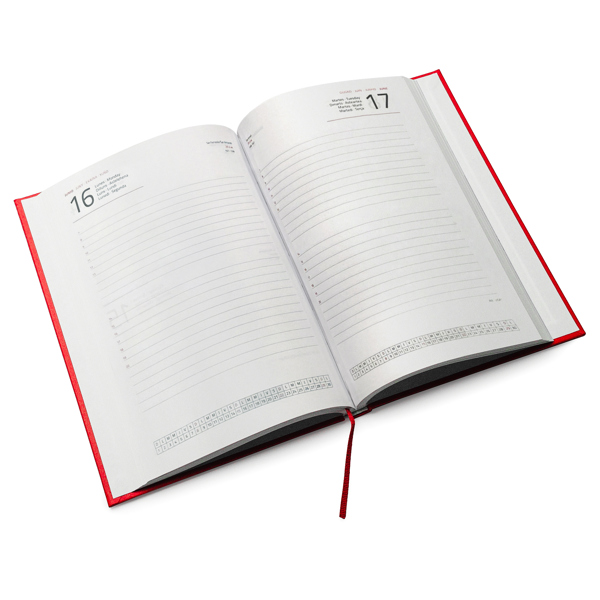 HORUS A5 DAILY DIARY NOTEBOOK BLACK
