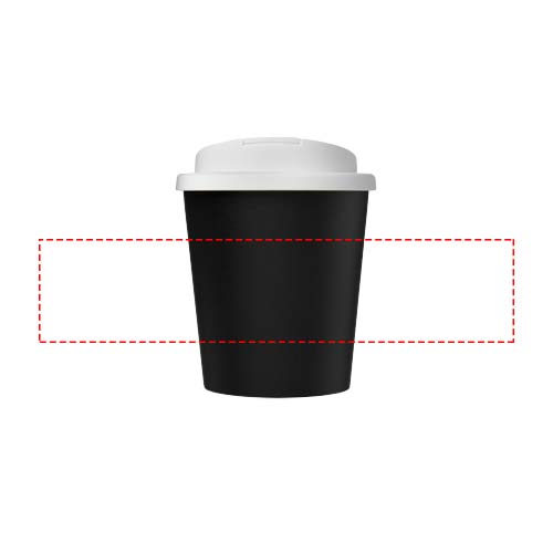 Americano® Espresso Eco 250 ml recycled tumbler with spill-proof lid 