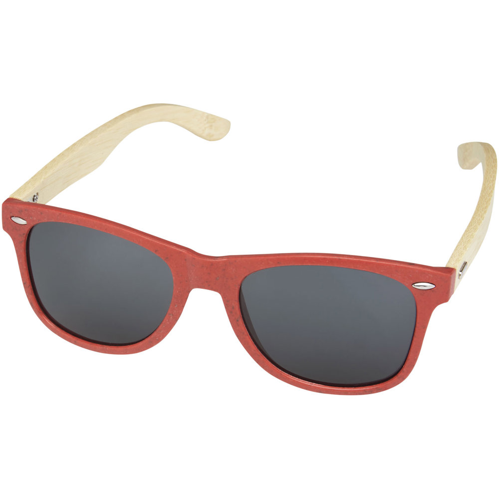 Sun Ray bamboo sunglasses - Red