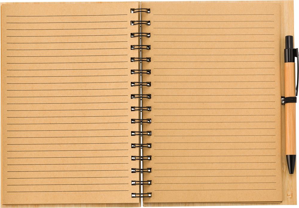 Bamboo notebook Carmen
