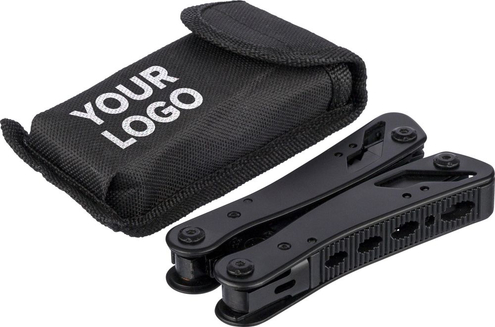 Black aluminium multitool Ariane