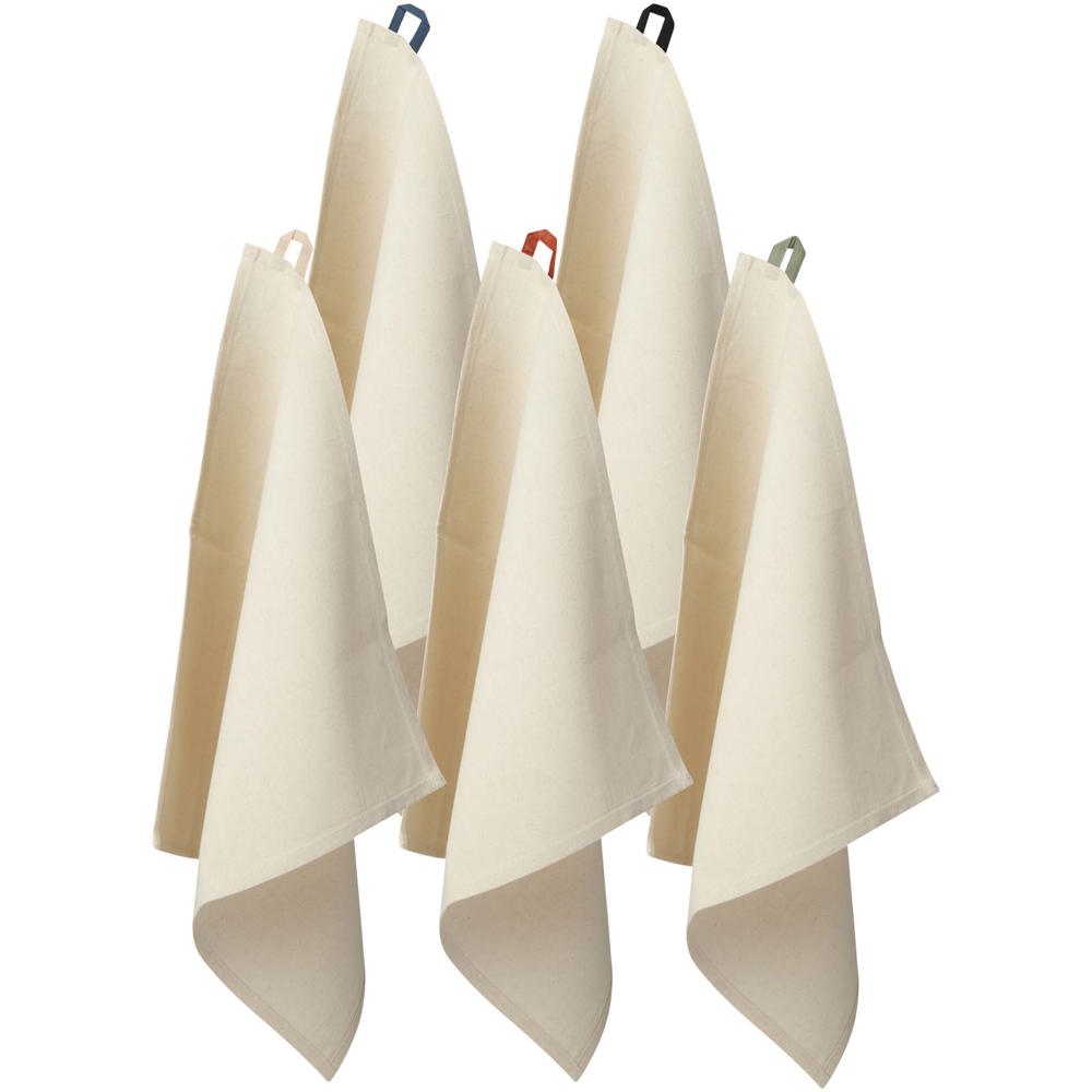 Alora 210 g/m² recycled cotton kitchen towel