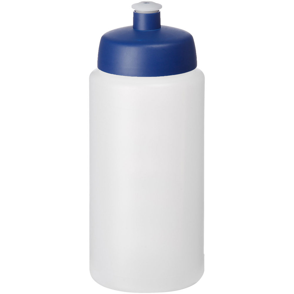 Baseline® Plus grip 500 ml sports lid sport bottle - Transparent, Blue