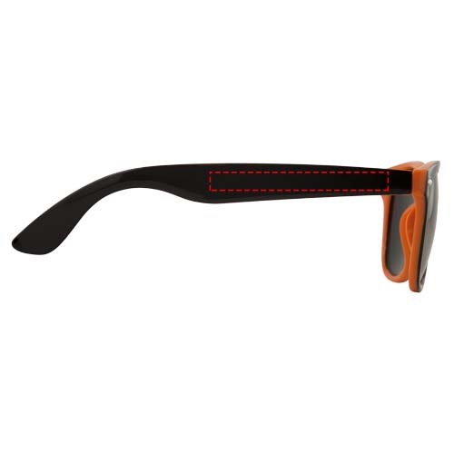 Sun Ray sunglasses with two coloured tones