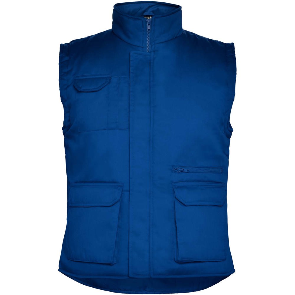 Almanzor multi-purpose workwear bodywarmer with high neck - Royal Blue