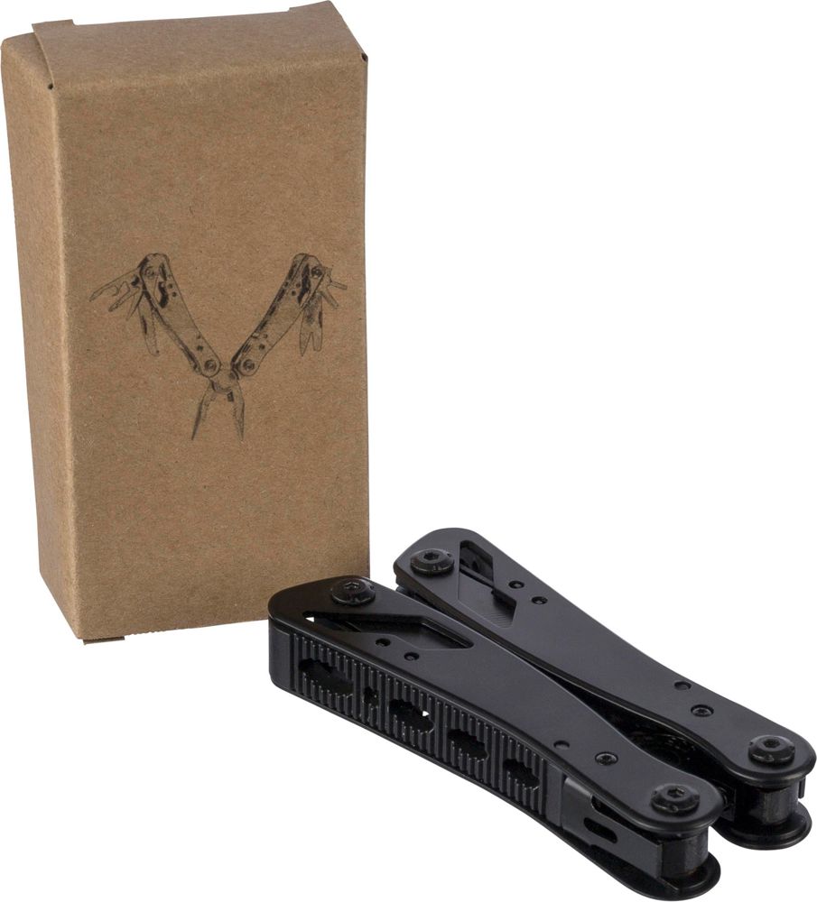 Black aluminium multitool Ariane