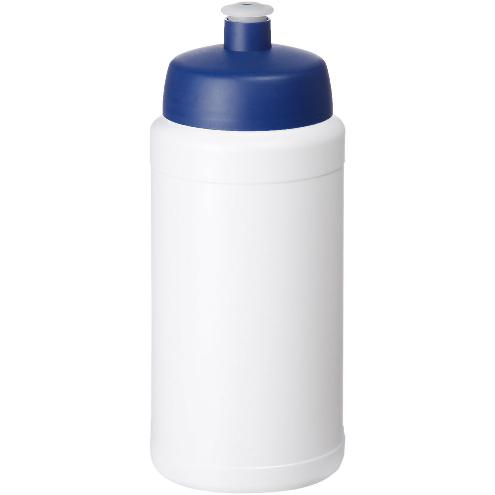 Baseline® Plus 500 ml bottle with sports lid - White, Blue