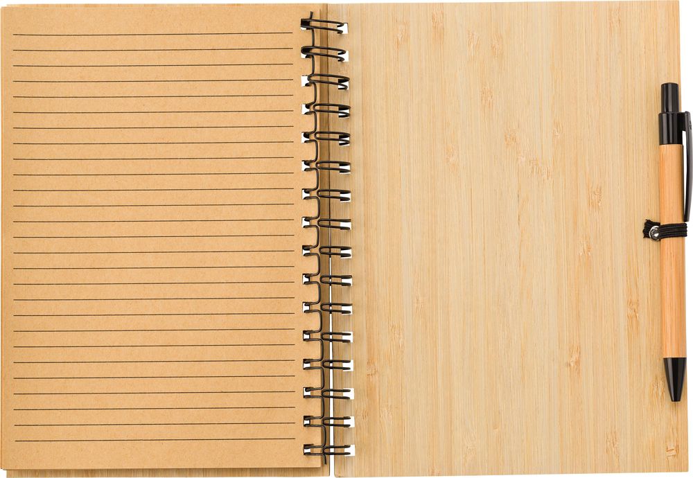 Bamboo notebook Carmen