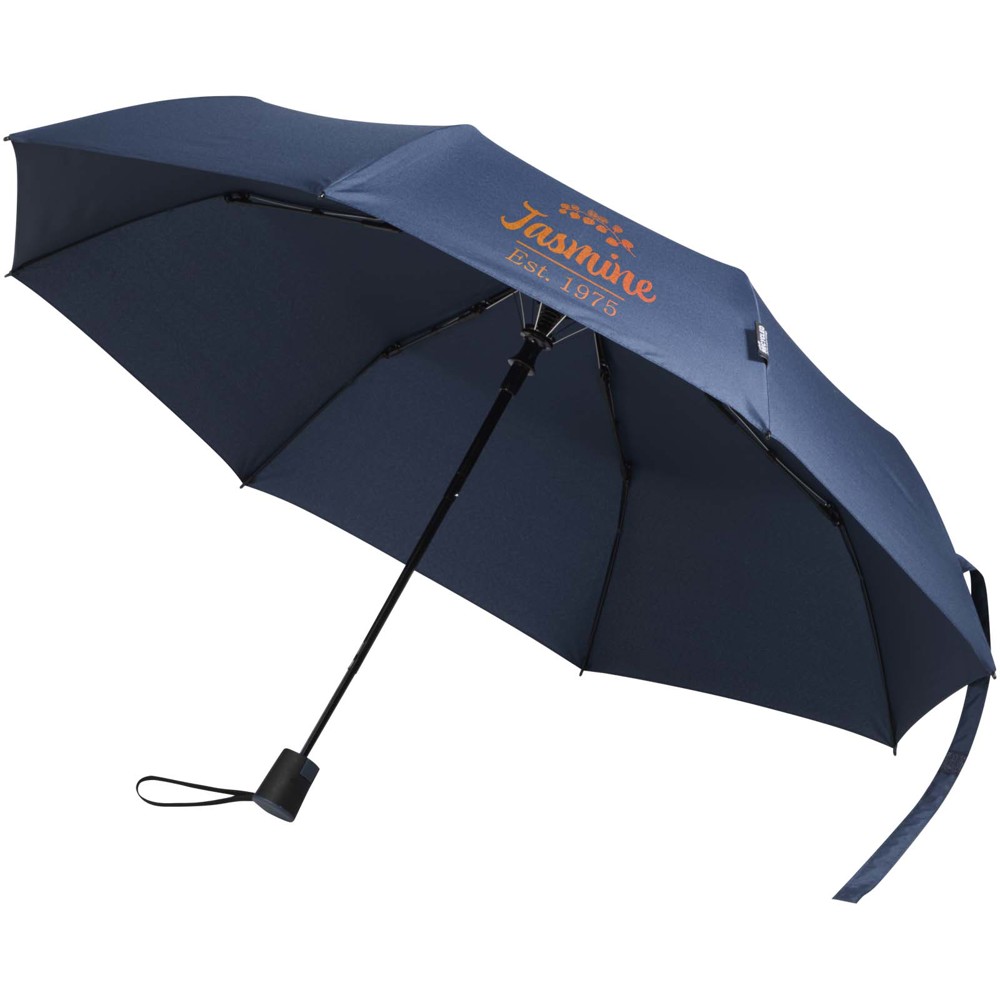 Agnes 21" foldable auto open RPET umbrella