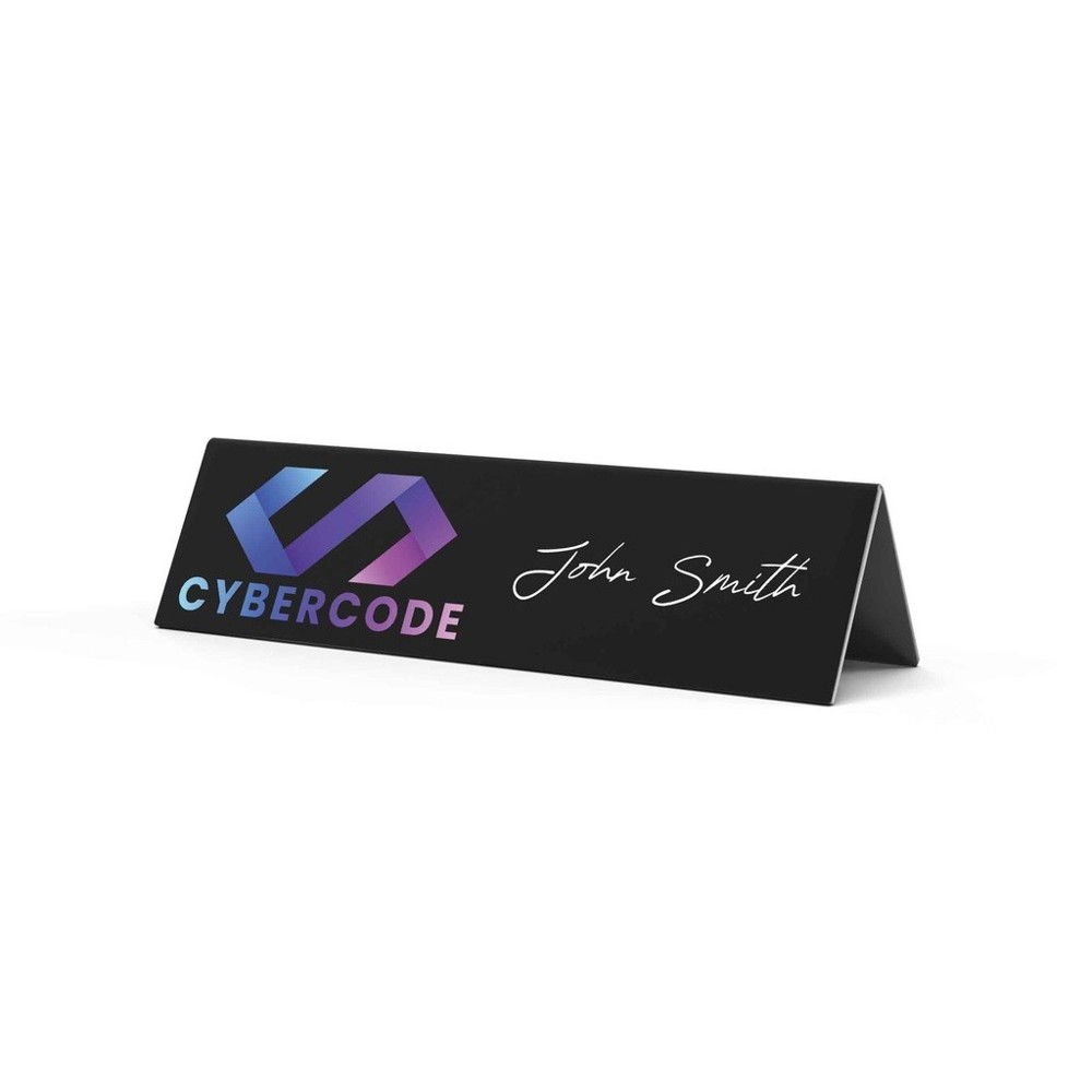 Table Name Plate - Chalkboard