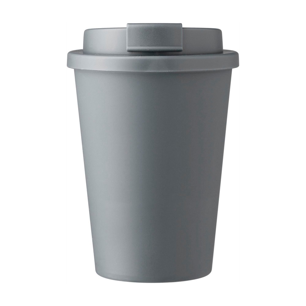 Double-walled mug Gabriela | 350 ml - Grey
