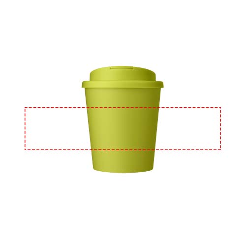 Americano® Espresso Eco 250 ml recycled tumbler with spill-proof lid 