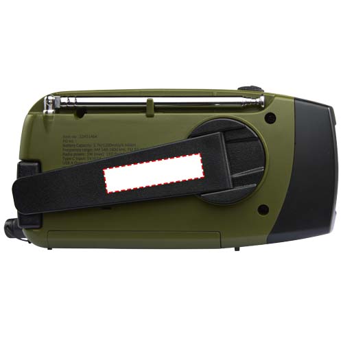 Avior RCS recycled plastic emergency radio
