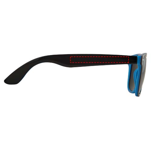 Sun Ray sunglasses with two coloured tones