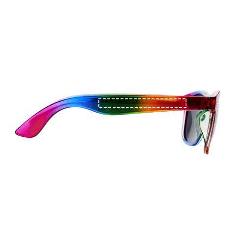 Sun Ray rainbow sunglasses