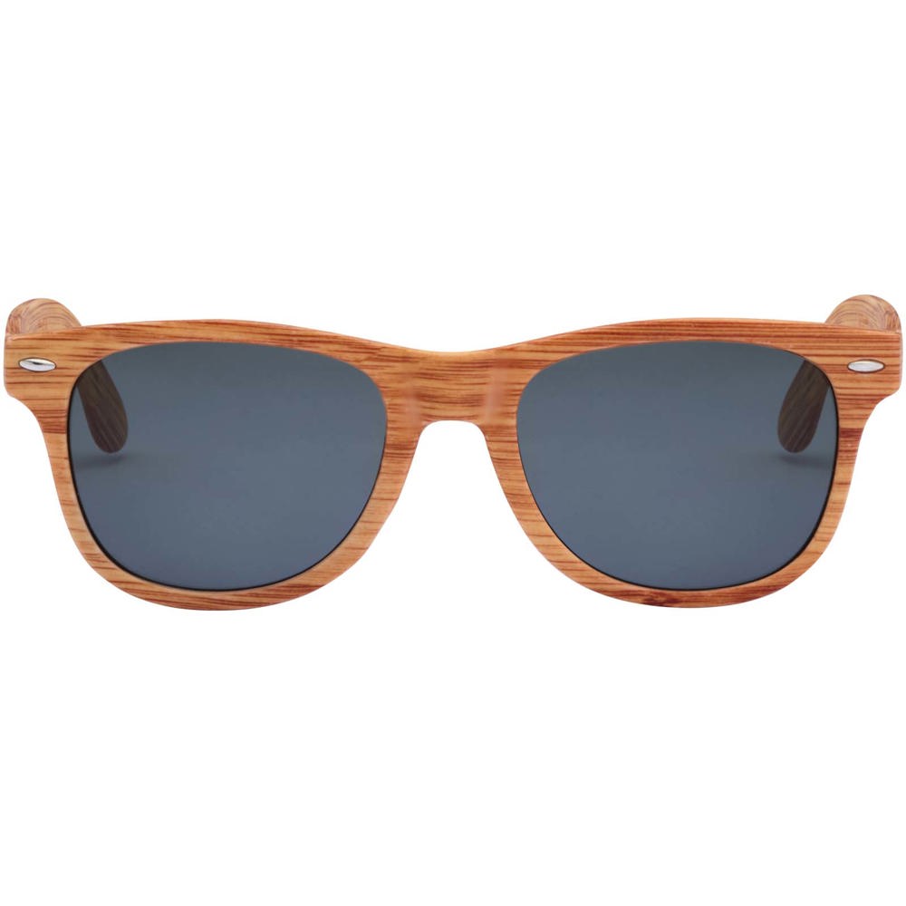 Mira wood-look sunglasses