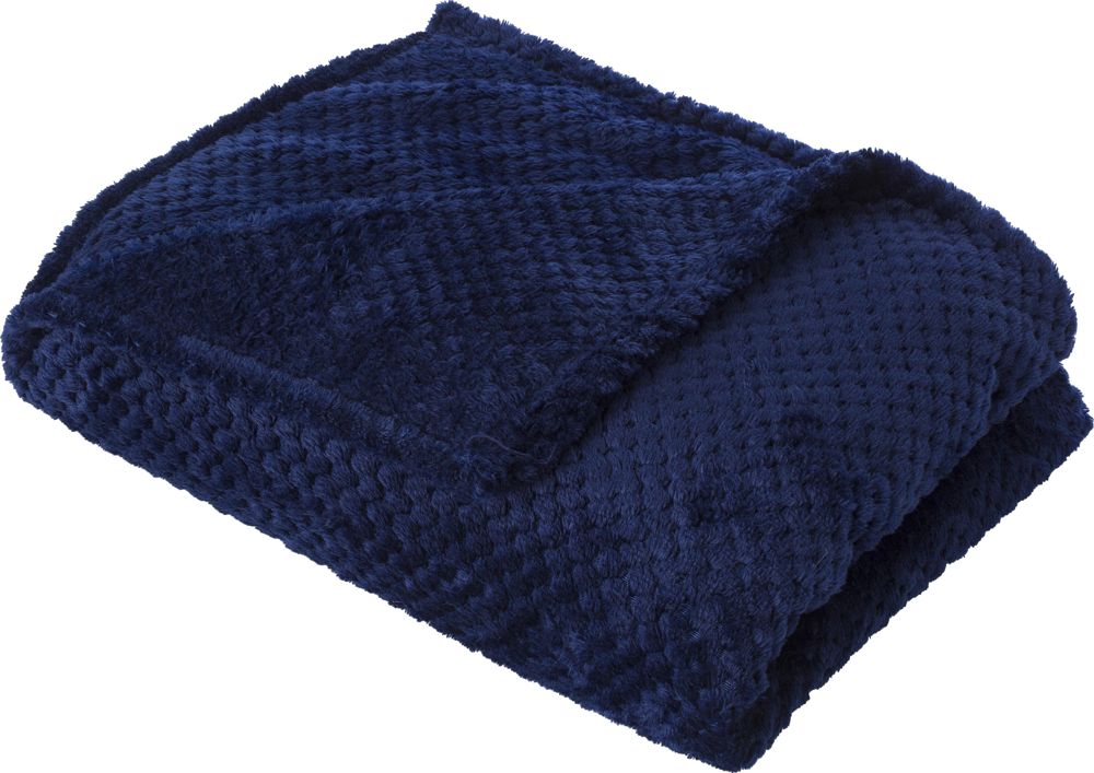 Blanket Nikolai | Flannel fleece 230 g/m² | Waffle design