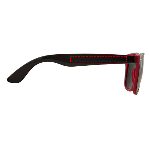 Sun Ray sunglasses with two coloured tones