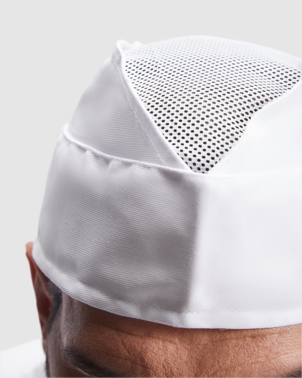 LAGASSE GARRISON HAT S/S WHITE