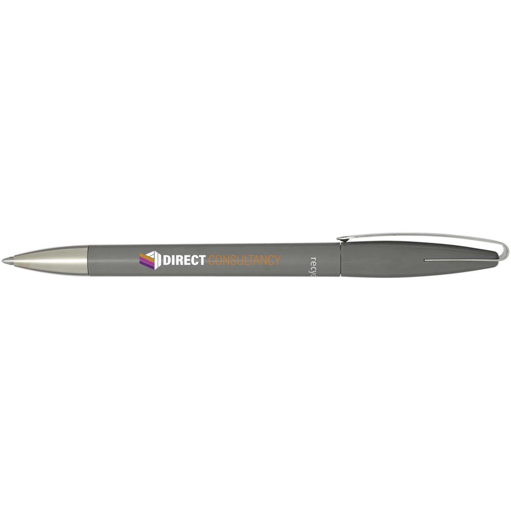 Ana recycled plastic ballpoint pen (blue ink)