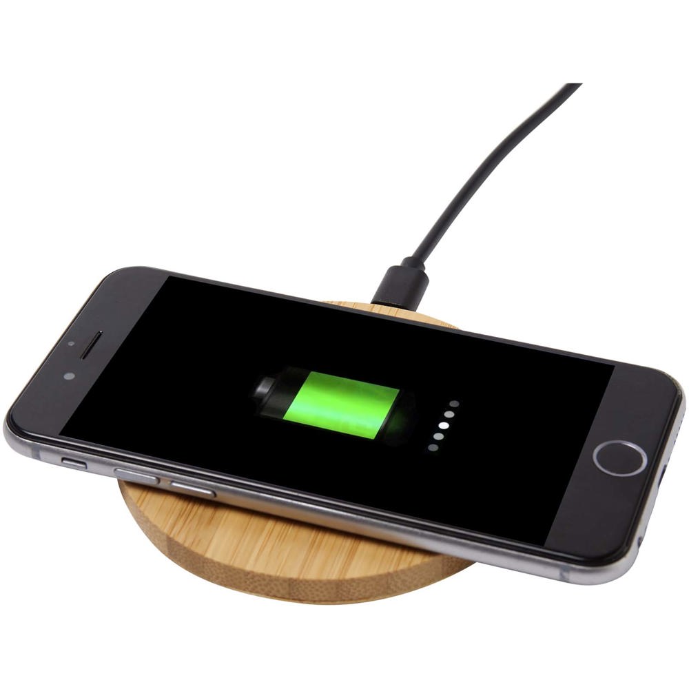 Essence 15W bamboo wireless charging pad