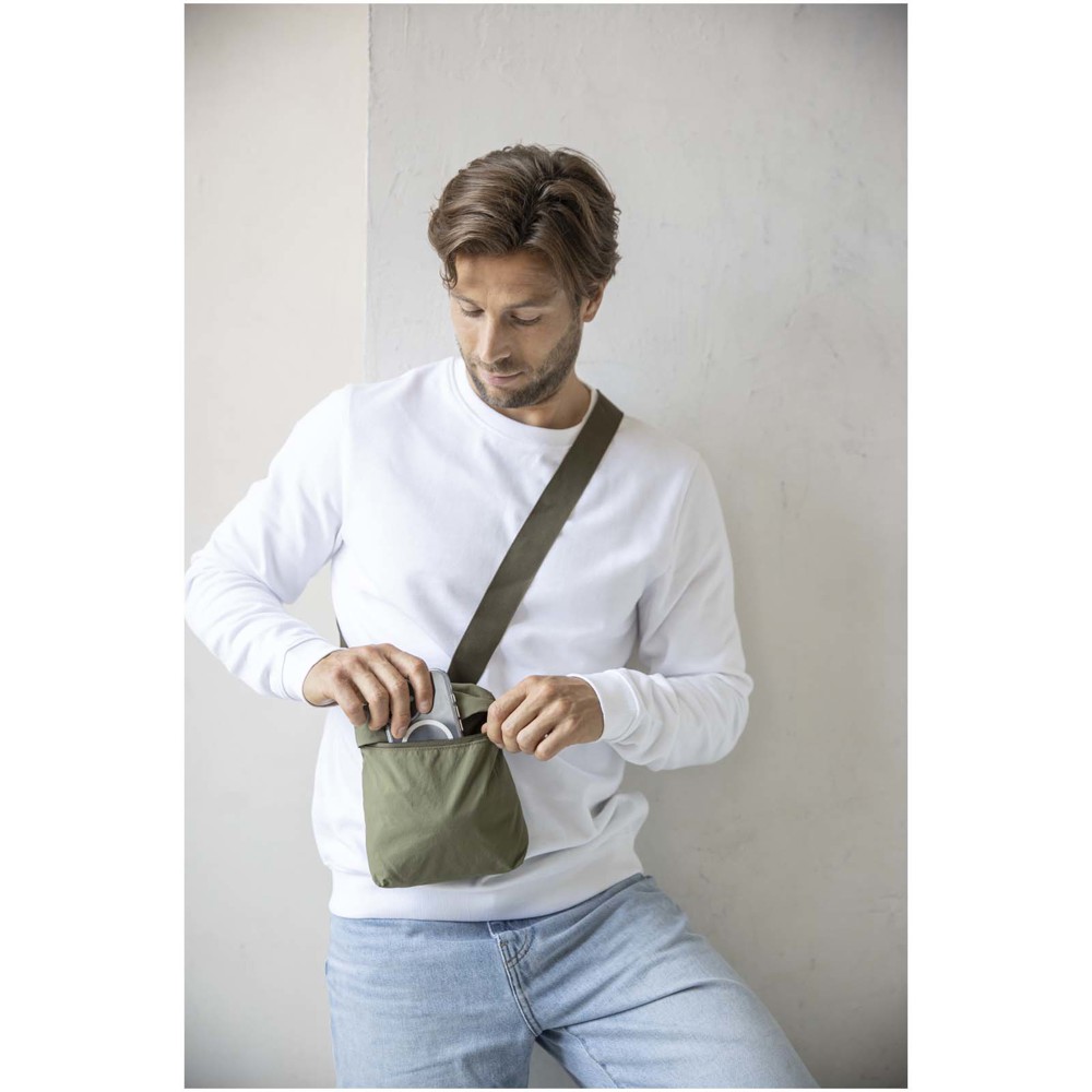 Arca GRS recycled nylon crossbody bag