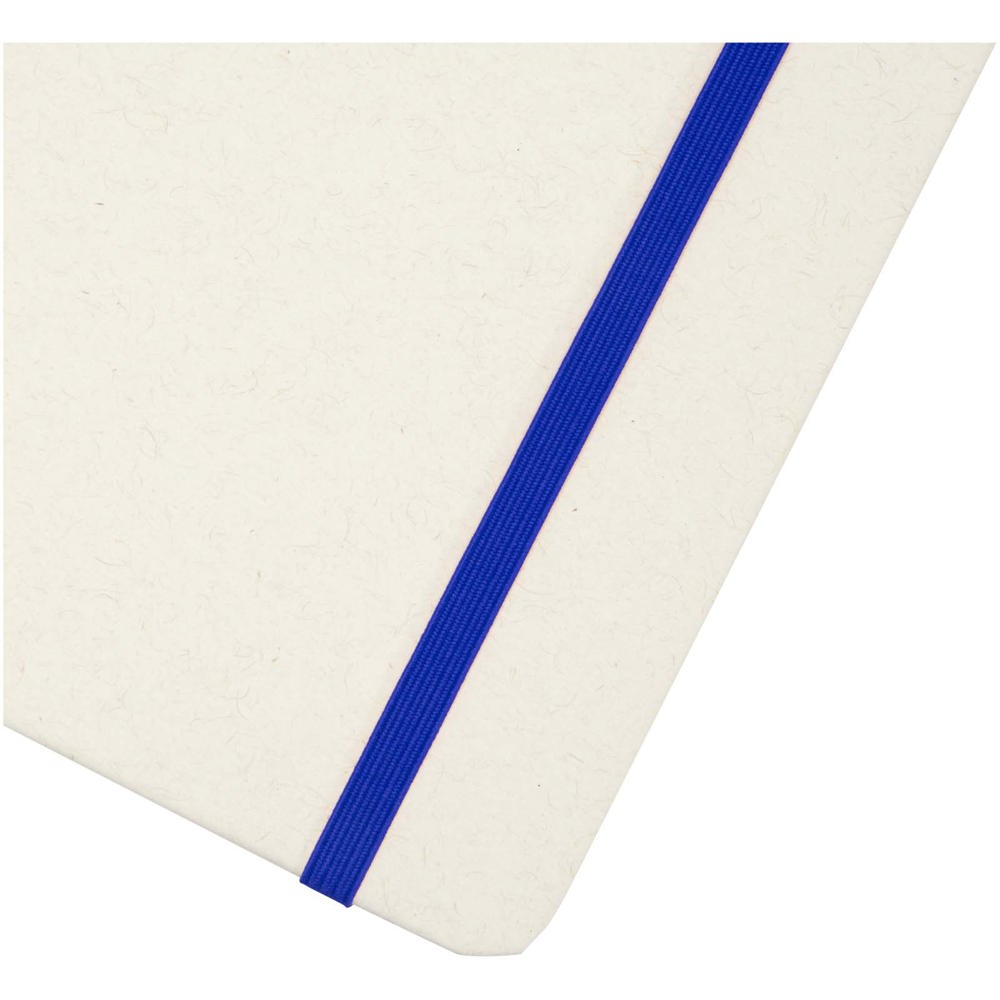 Bass A5 recycled hard cover notebook with lined pages