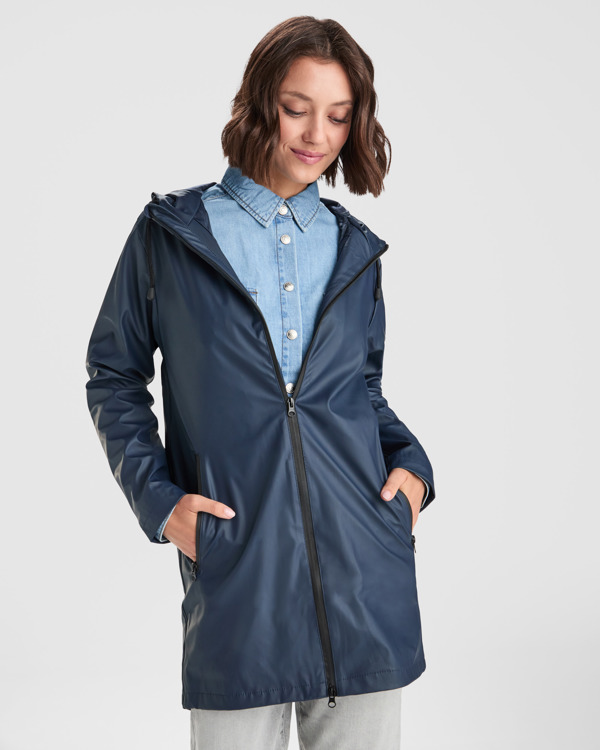 SITKA WOMAN RAINCOAT S/S BLACK