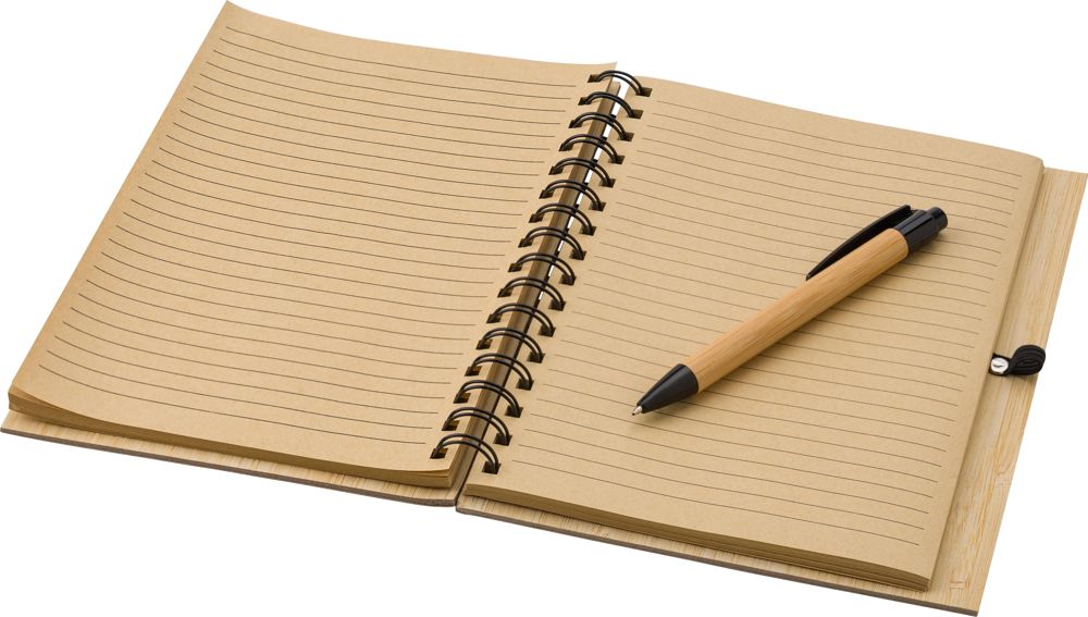 Bamboo notebook Carmen