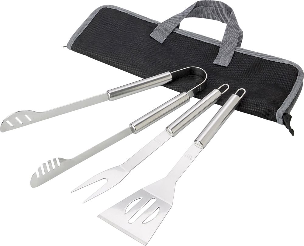 Barbecue set Priscilla | Stainless steel | 3 pcs