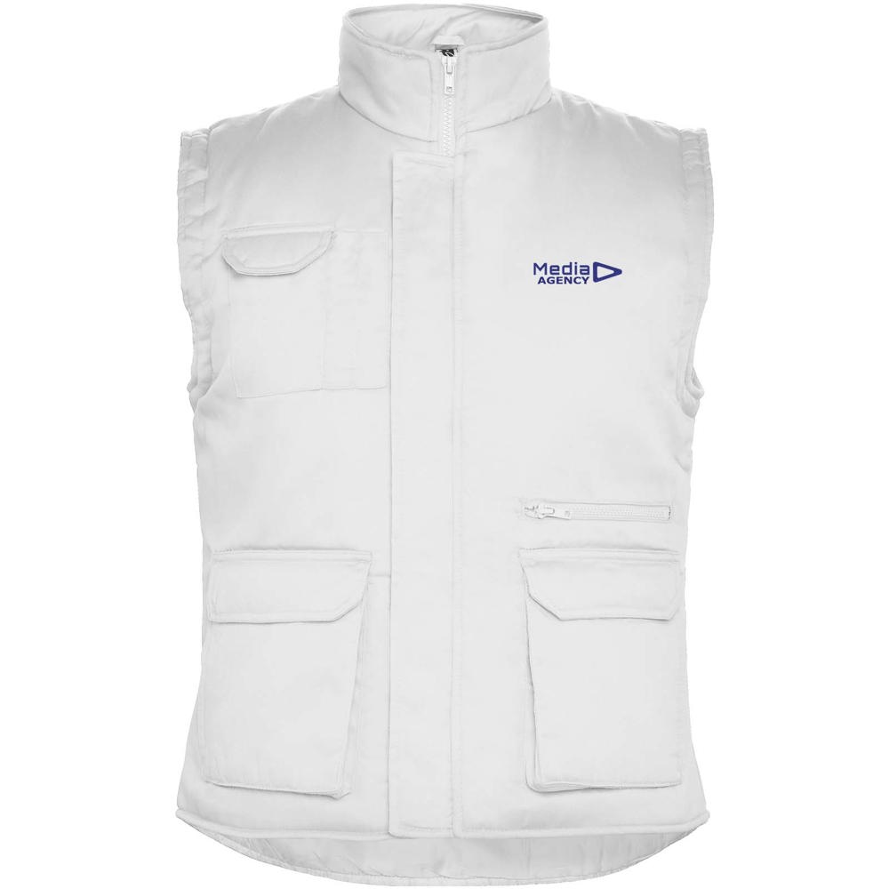 Almanzor multi-purpose workwear bodywarmer with high neck