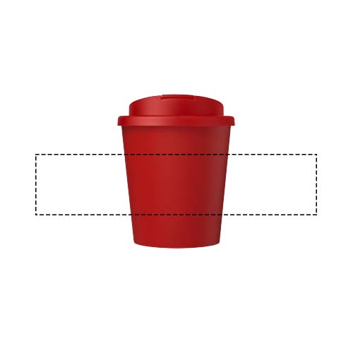 Americano® Espresso Eco 250 ml recycled tumbler with spill-proof lid 