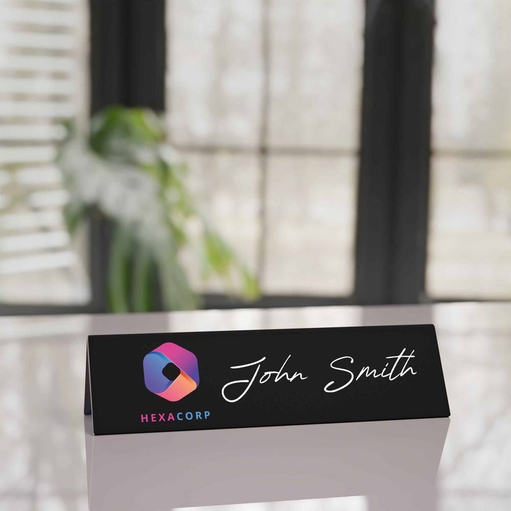 Table Name Plate- Chalkboard