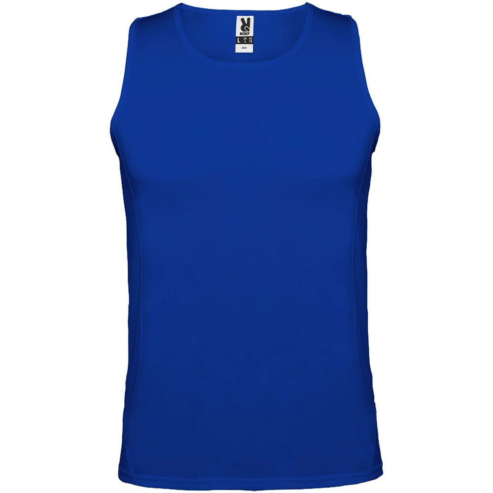 Andre 140 g/m² kids sports vest - Royal Blue