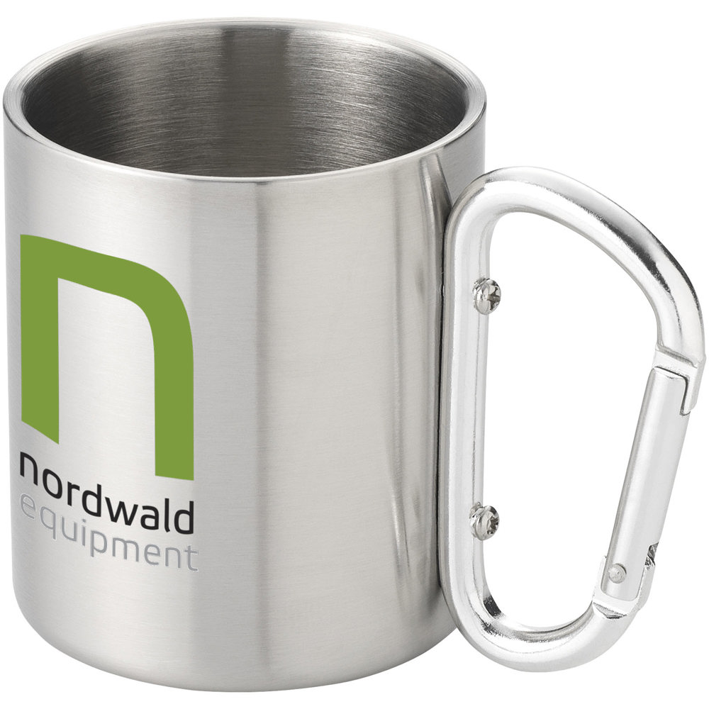 Alps 200 ml insulated mug with carabiner
