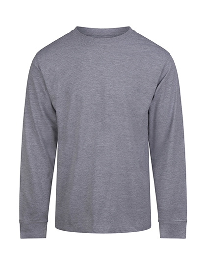 AWDis T - AWDis 180 Long Sleeve T - Heather Grey