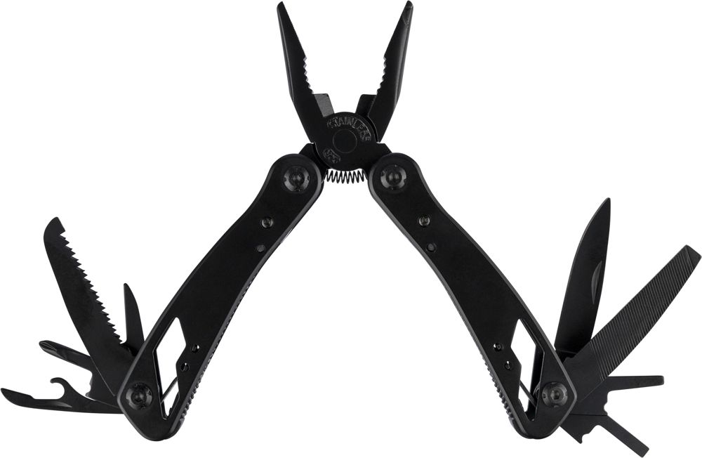 Black aluminium multitool Ariane