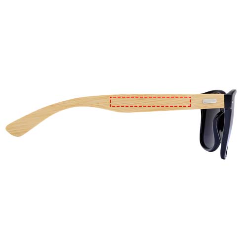 Hue sunglasses with bamboo temples